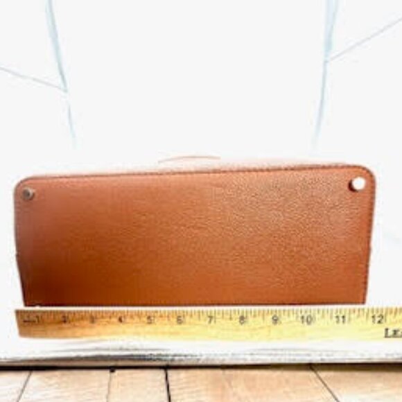 Kate Spade New York Cameron Street Satchel Tote – Cognac Pebbled Leather - Picture 8 of 12